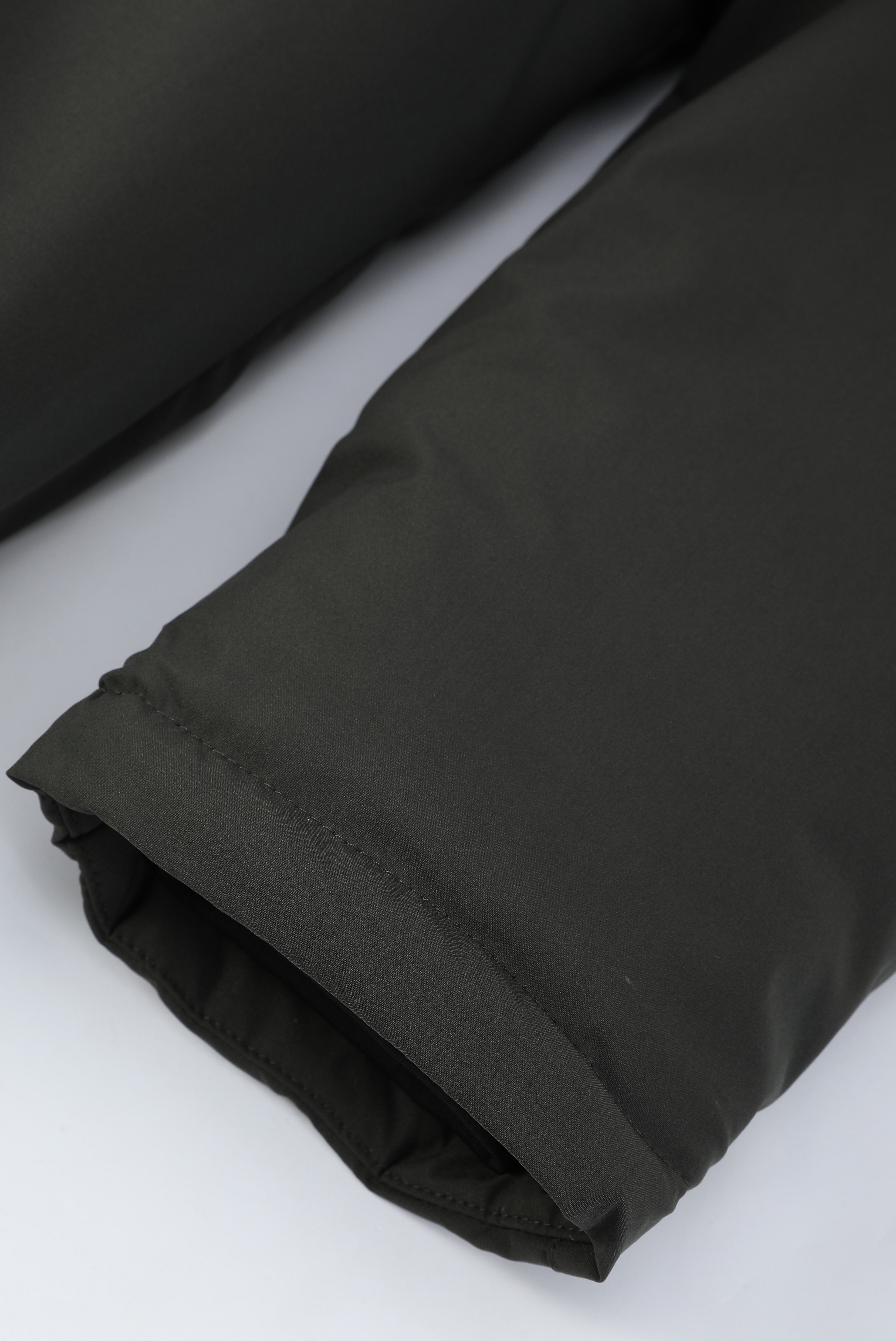 Parka longue vert foncé doublée sherpa JOHNSTON