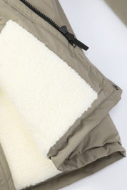 Parka longue beige doublée sherpa JOHNSTON