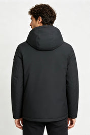 Parka gris foncé homme doublée sherpa LOÏC