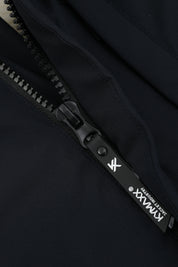 Parka bleu foncé homme doublée sherpa LOÏC