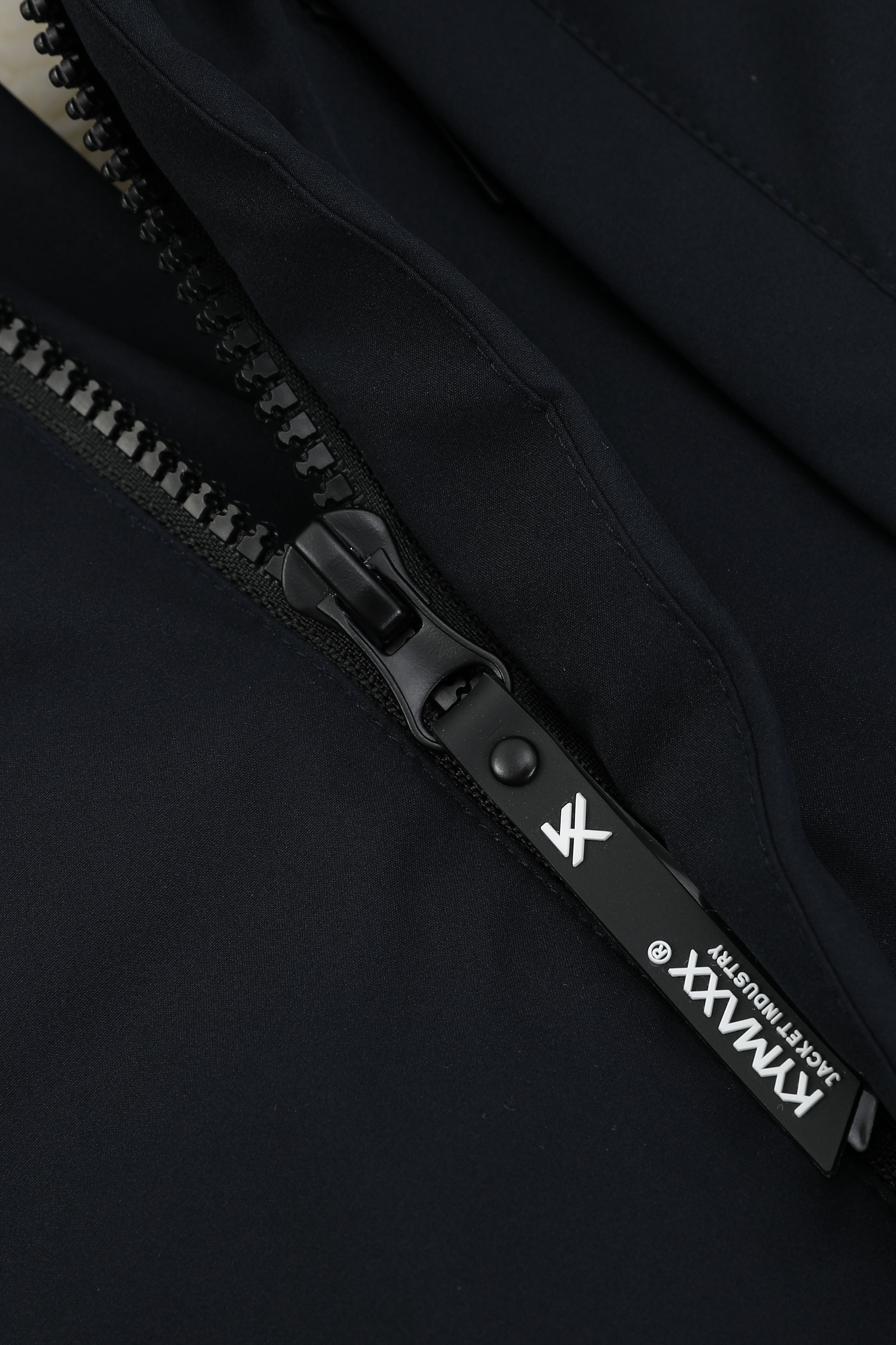 Parka bleu foncé homme doublée sherpa LOÏC