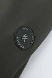 Parka vert foncé homme doublée sherpa LOÏC