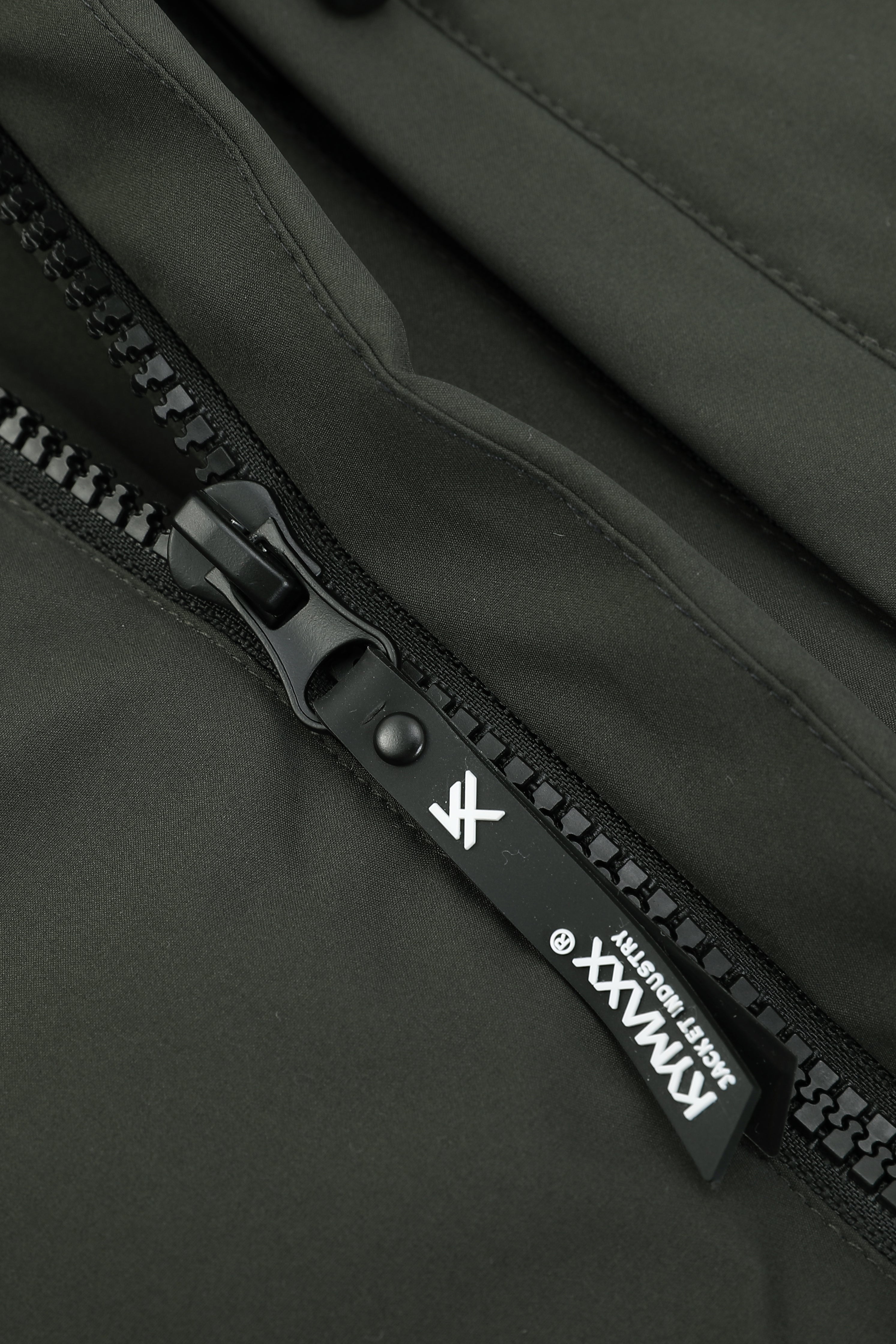 Parka vert foncé homme doublée sherpa LOÏC