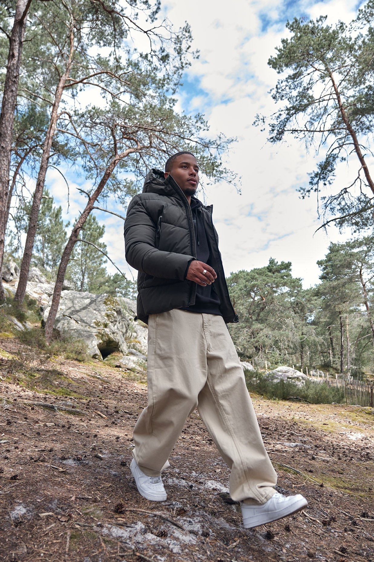 Doudoune vert foncé homme ROBERTSON