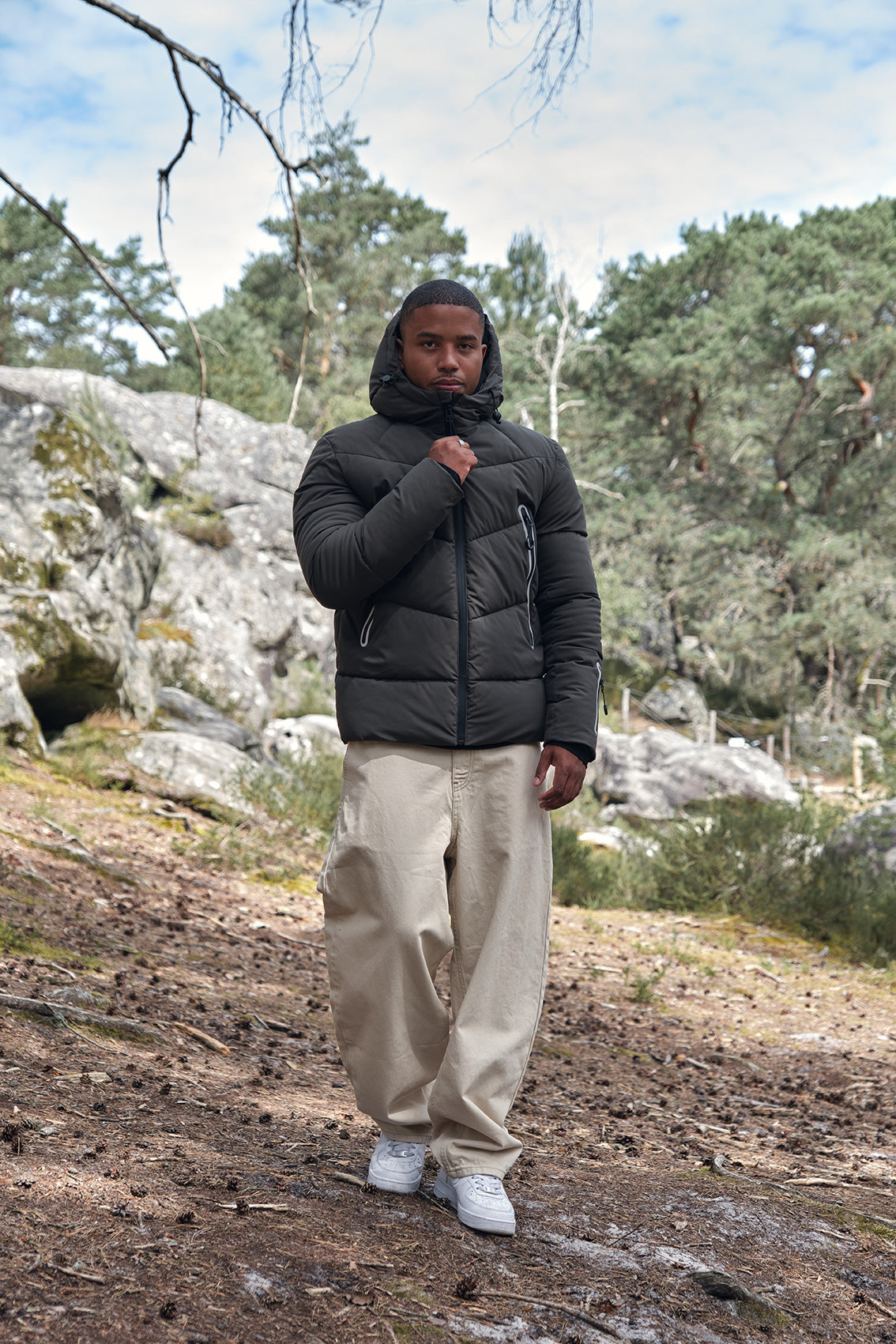Doudoune vert foncé homme ROBERTSON