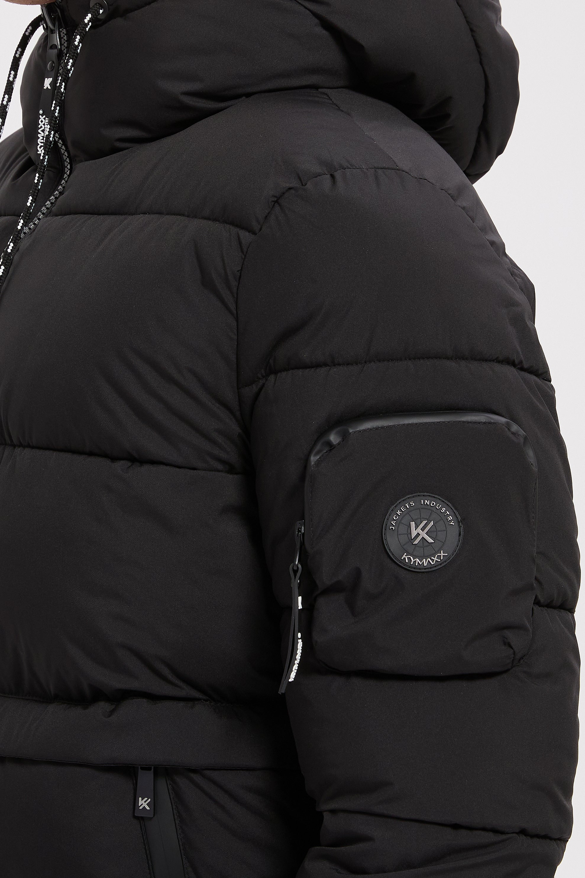 Doudoune noir homme à capuche CHARLES
