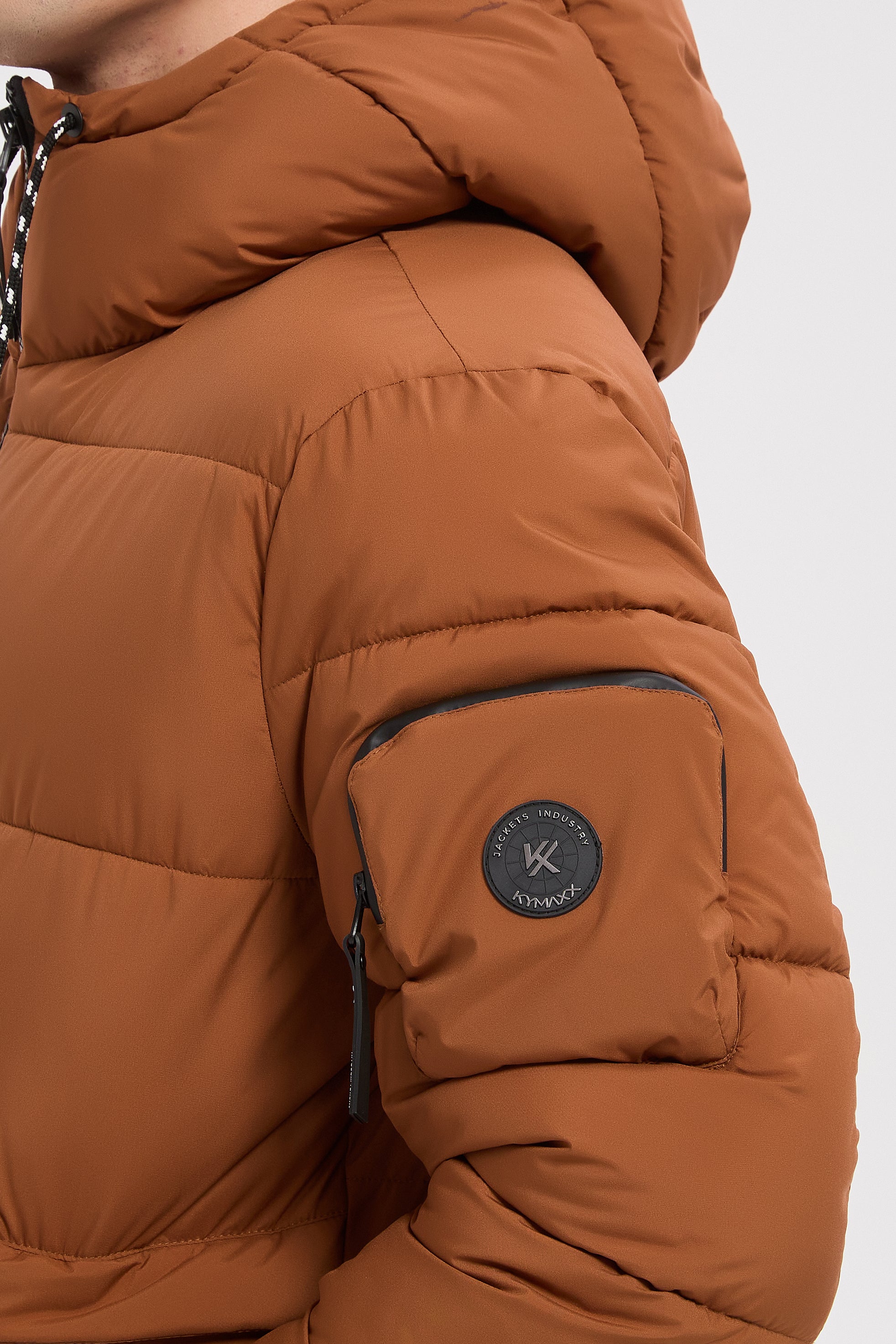 Doudoune camel homme à capuche CHARLES
