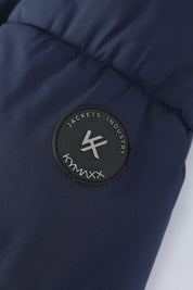 Doudoune matelassée bleu foncé DELVAUX