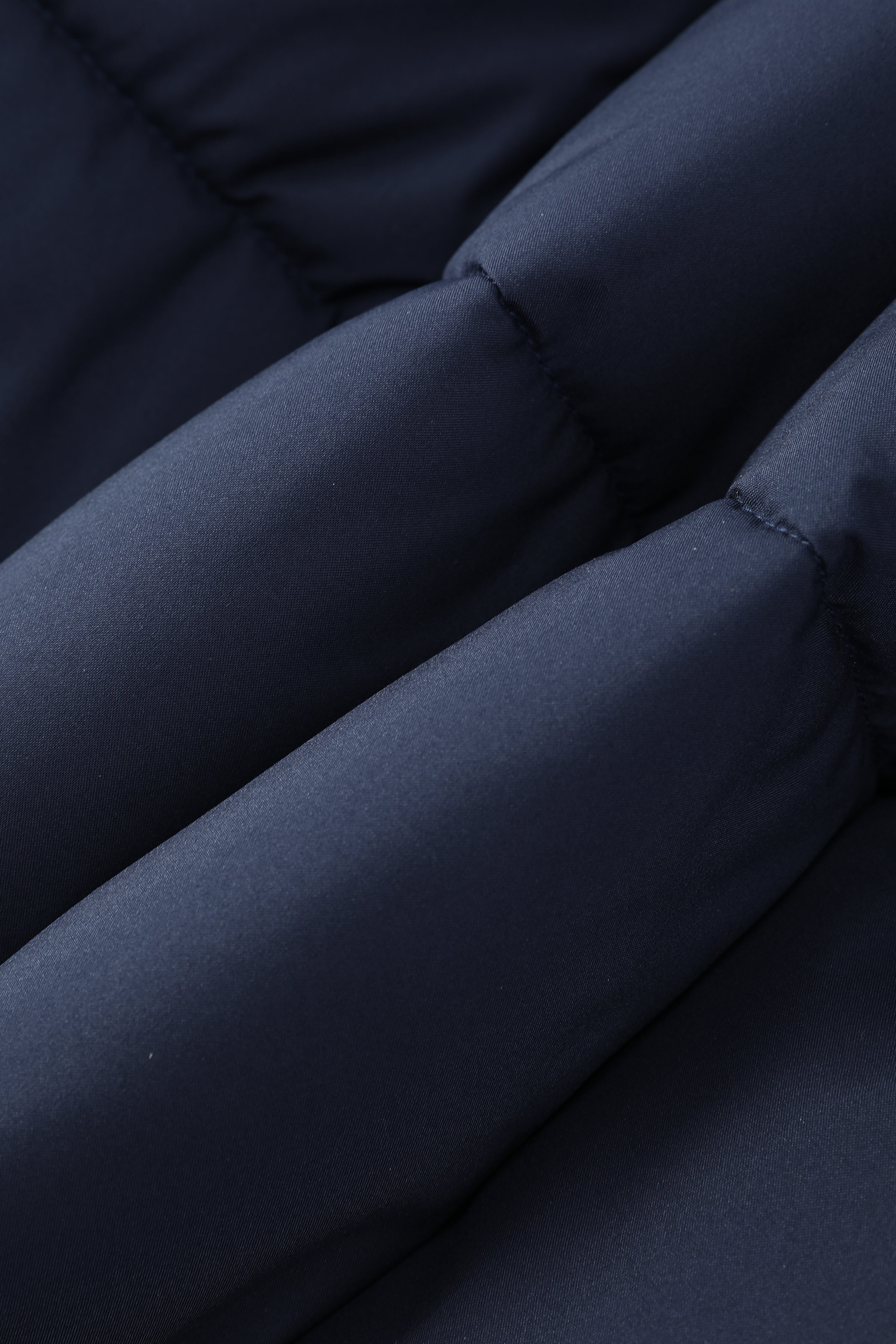 Doudoune matelassée bleu foncé DELVAUX