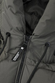 Doudoune vert homme à capuche HANCOCK