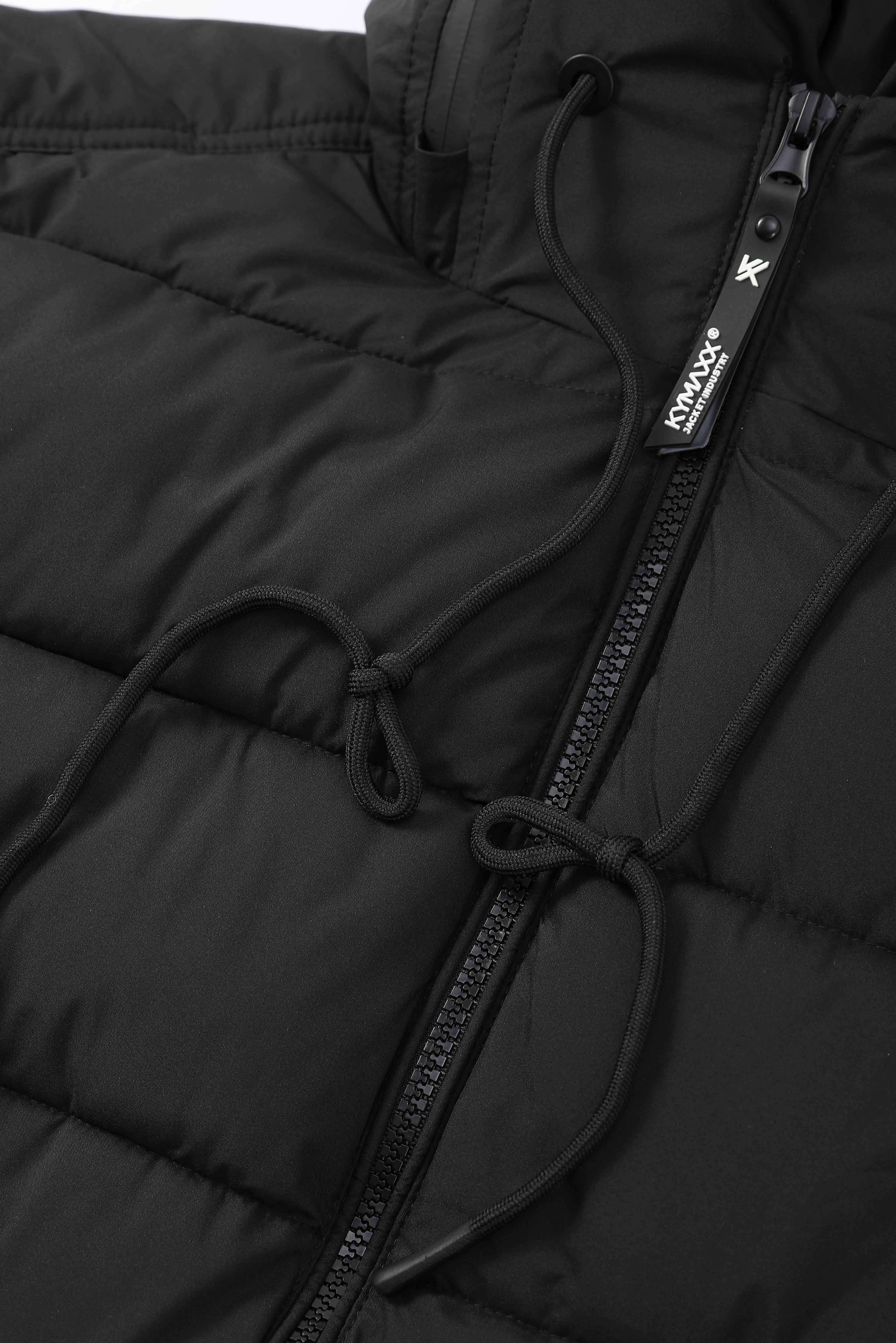 Doudoune noir homme à capuche HANCOCK