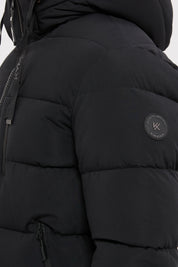 Doudoune noir homme à capuche MARC