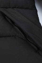 Doudoune longue noire matelassée SMART