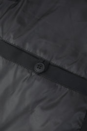 Doudoune longue noire matelassée SMART