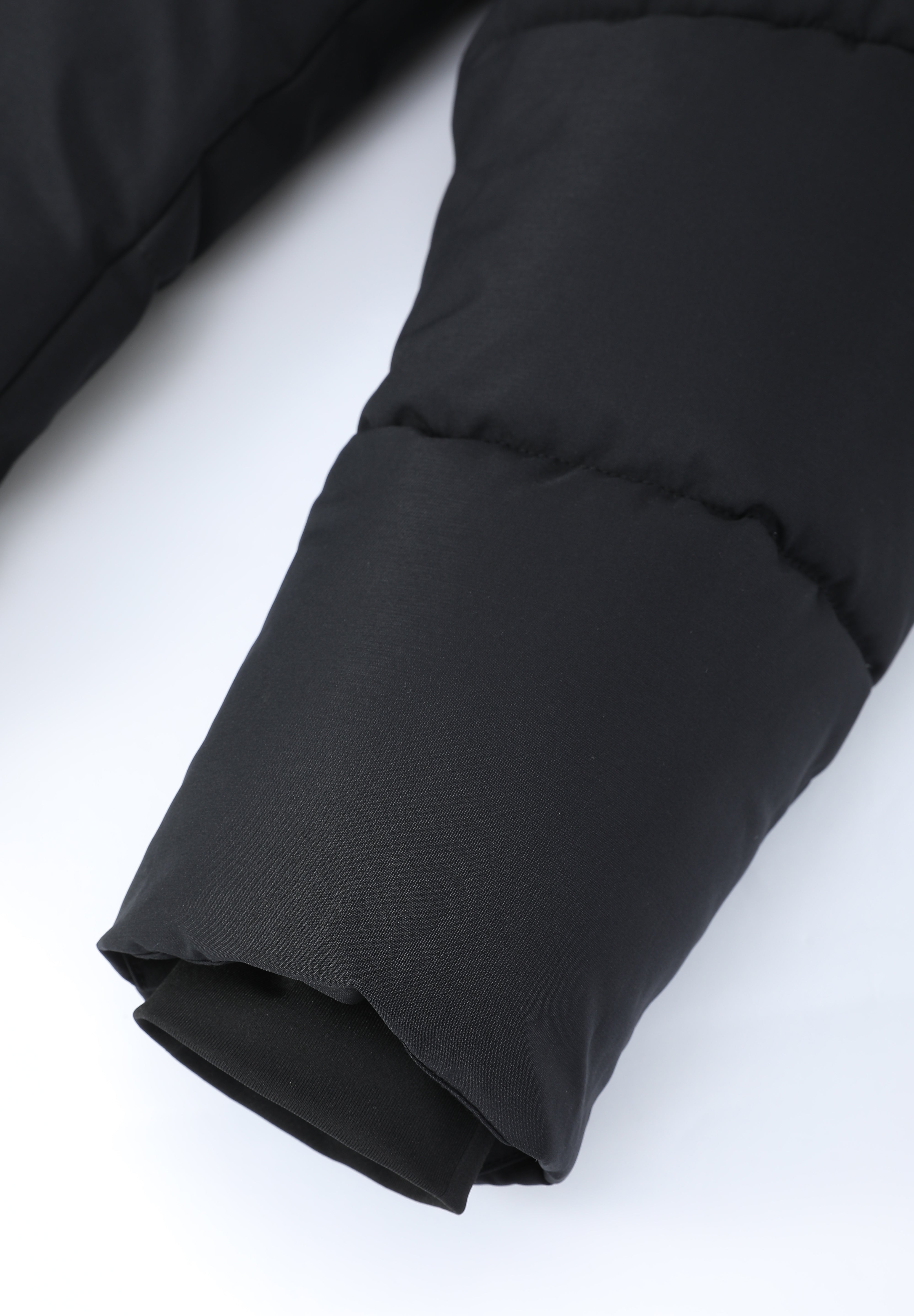 Doudoune longue noire matelassée SMART
