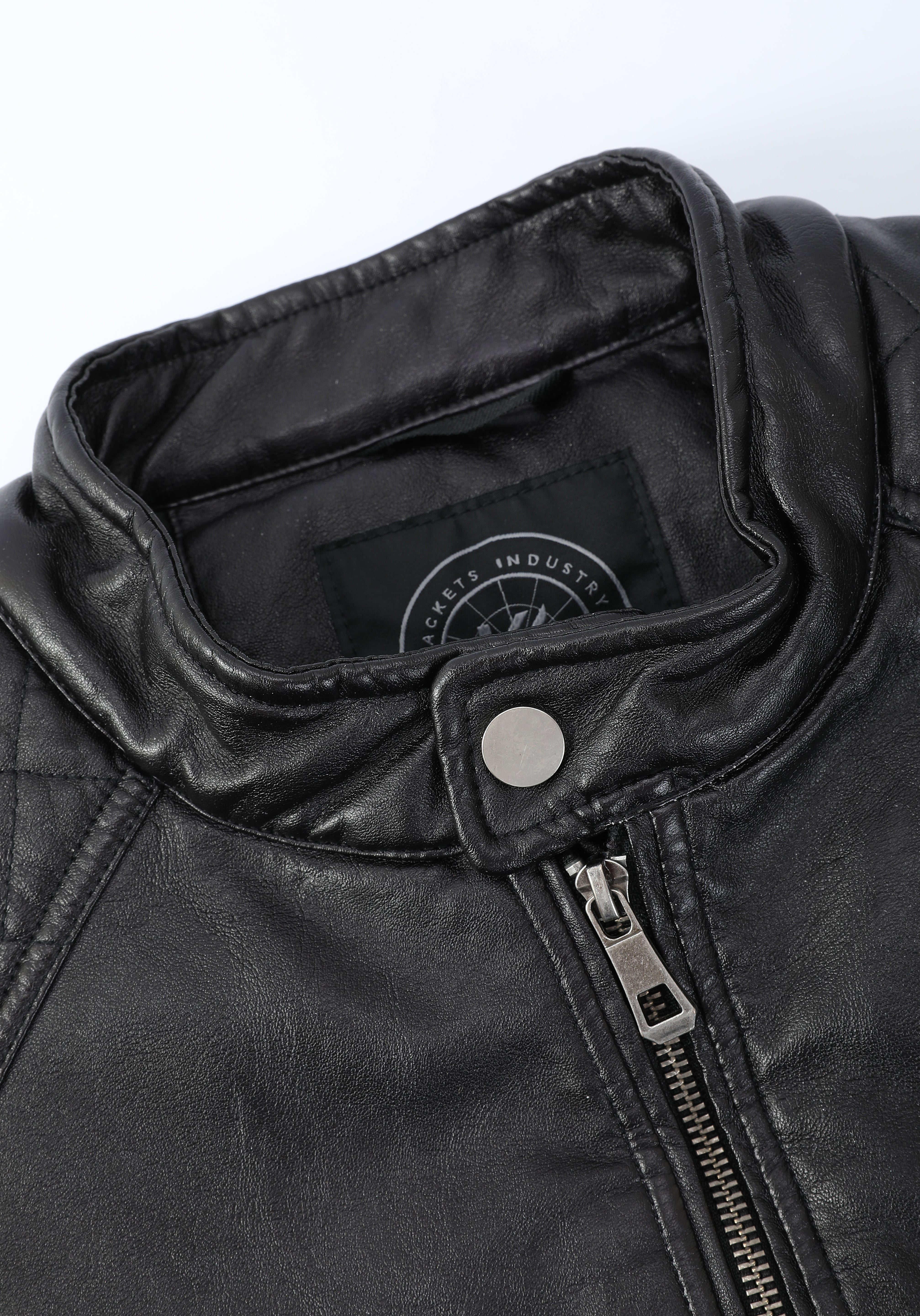 Blouson noir homme similicuir BENTLEY