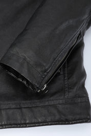 Blouson noir homme similicuir BENTLEY