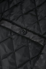 Blouson noir homme similicuir BENTLEY