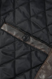 Blouson marron homme similicuir BENTLEY