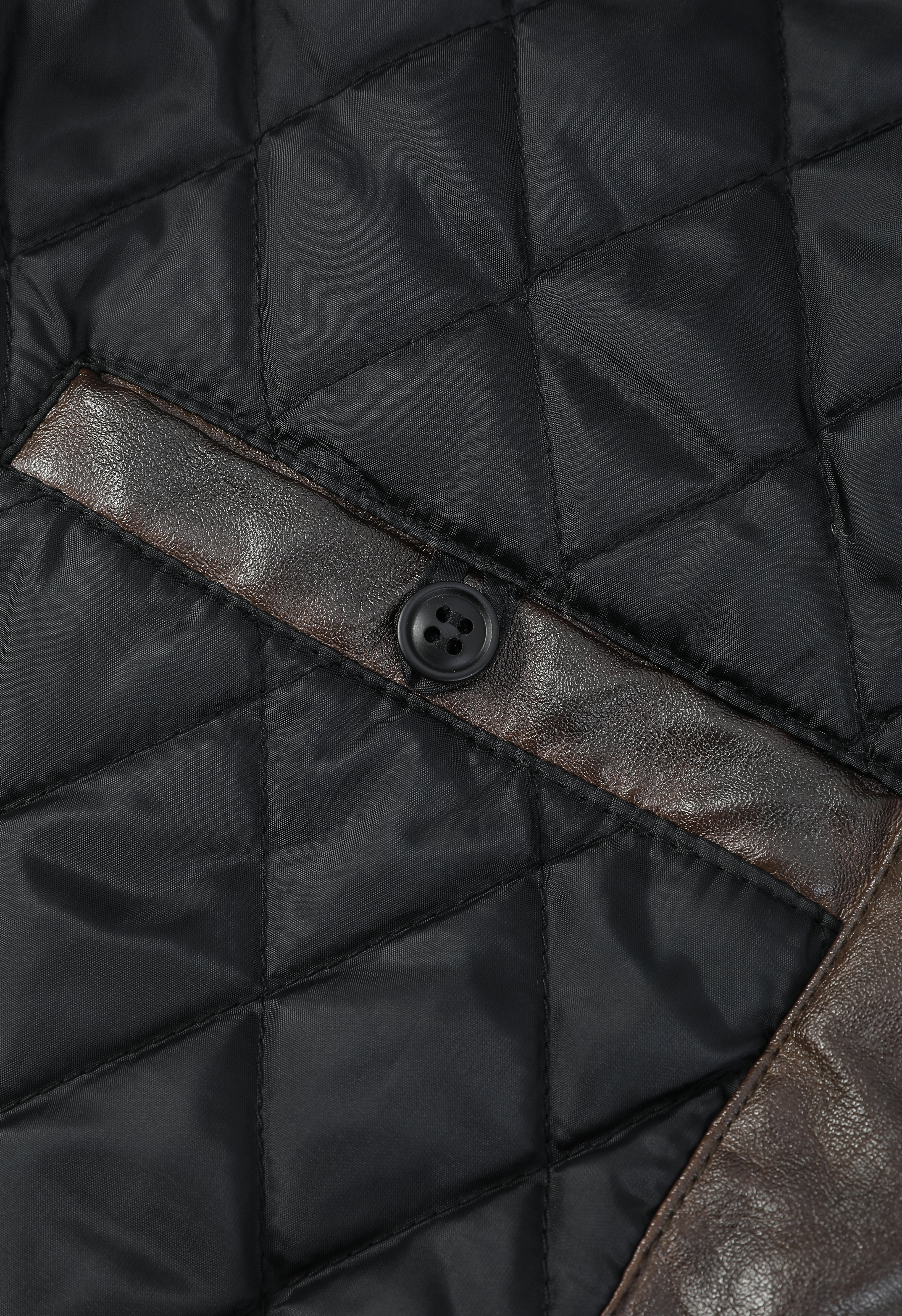 Blouson marron homme similicuir BENTLEY
