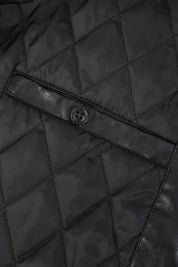 Blouson noir homme similicuir YATES