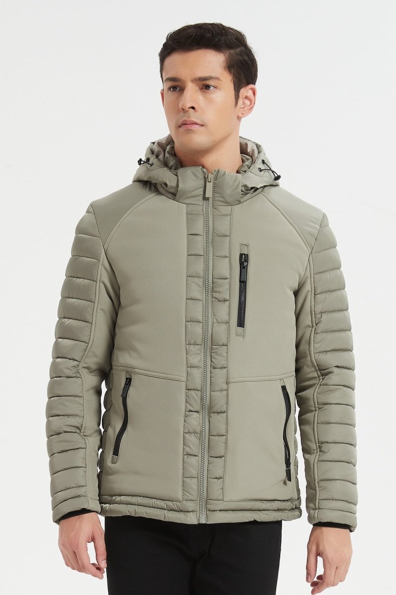 Blouson bi - matière MARTIN