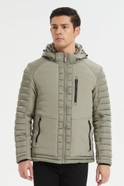 Blouson bi - matière MARTIN