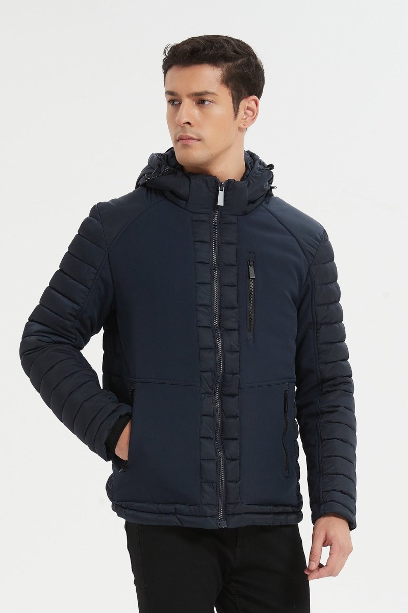 Blouson bi - matière MARTIN