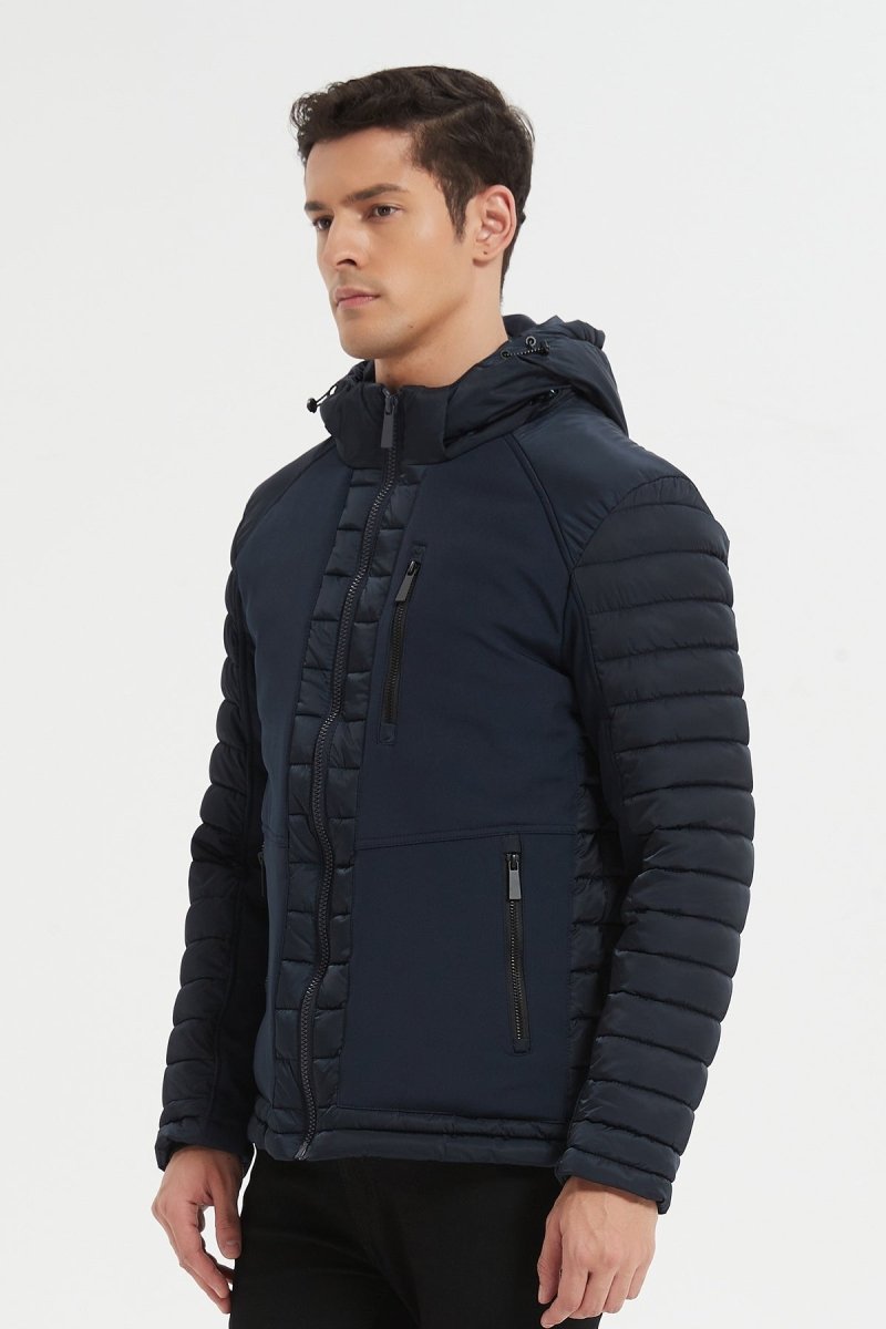 Blouson bi - matière MARTIN