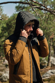 Blouson Homme Hiver Matelassée à Capuche DORIAN