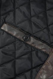 Blouson marron homme similicuir BENTLEY