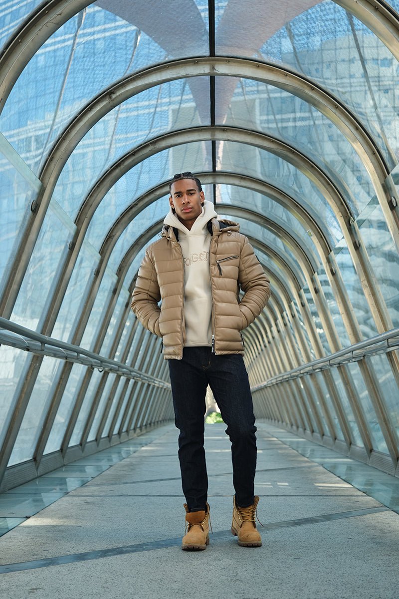 Blouson Matelassé Homme Similicuir – Look Urbain ARMAND