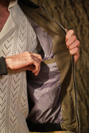 Bomber bicolore KRIS