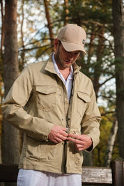 Casquette beige unisexe