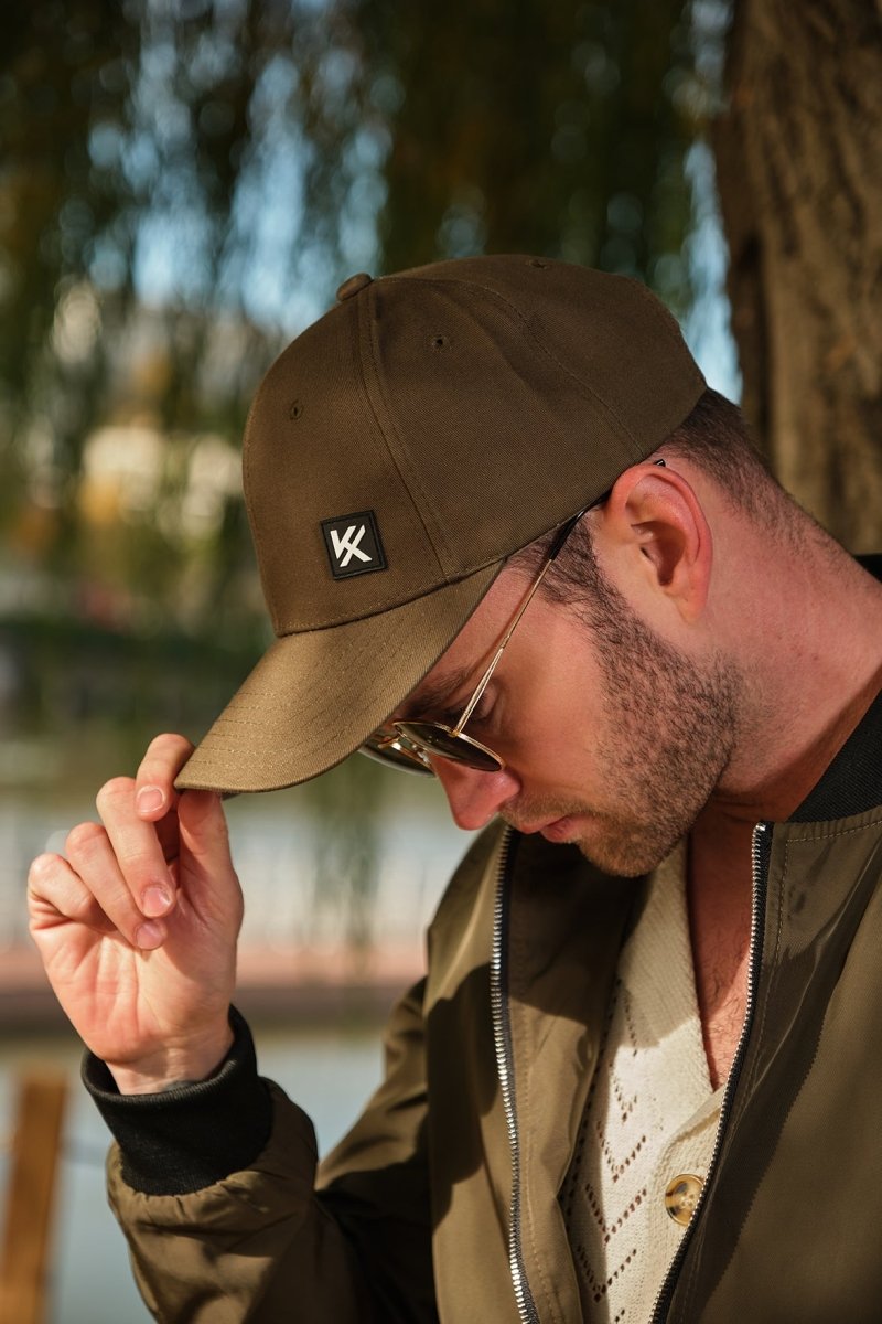 Casquette kaki unisexe