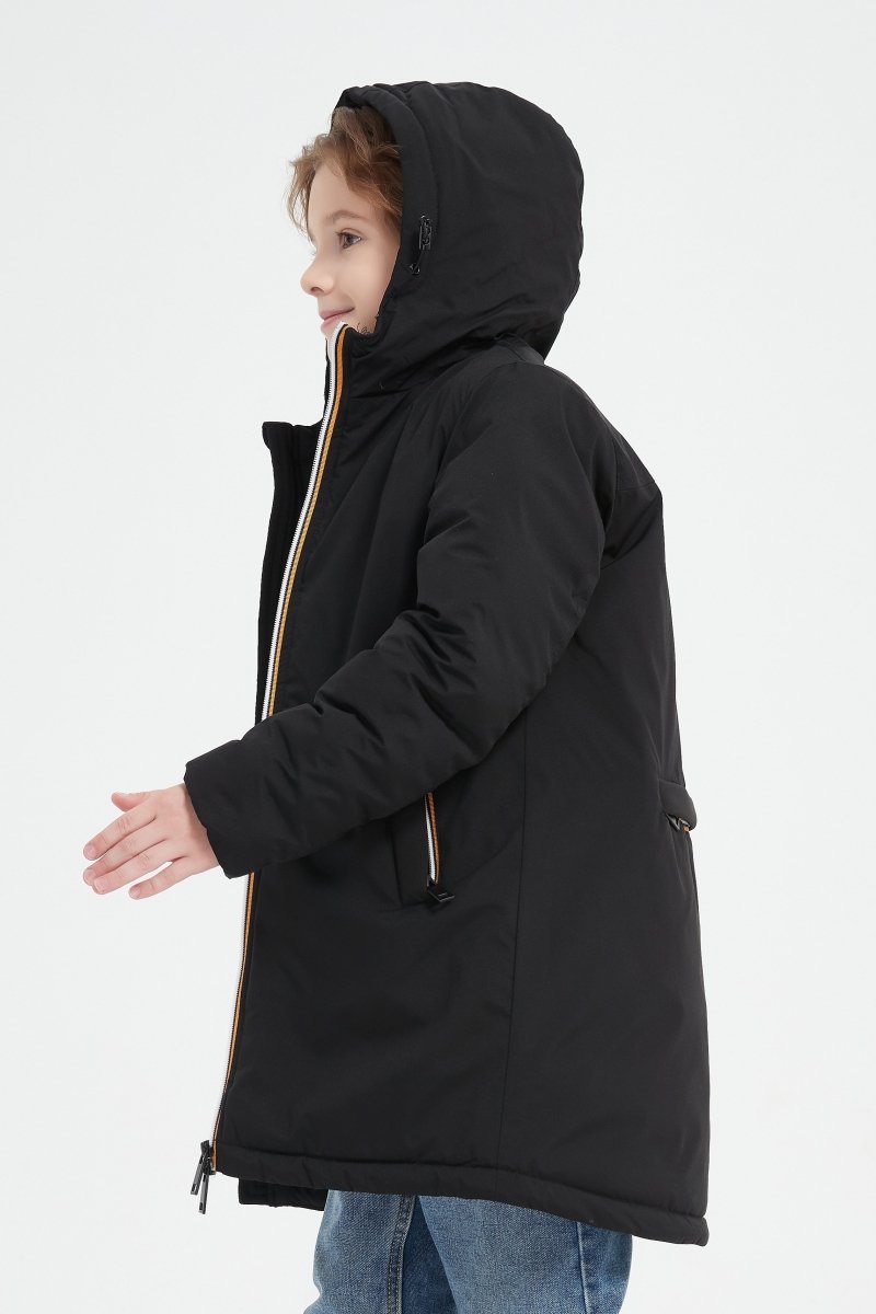 Doudoune avec doublure polaire noir JONNY JR