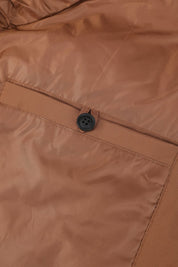Doudoune camel homme à capuche HANCOCK