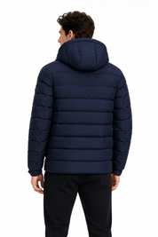 Doudoune chauffante bleu foncé homme JAMES