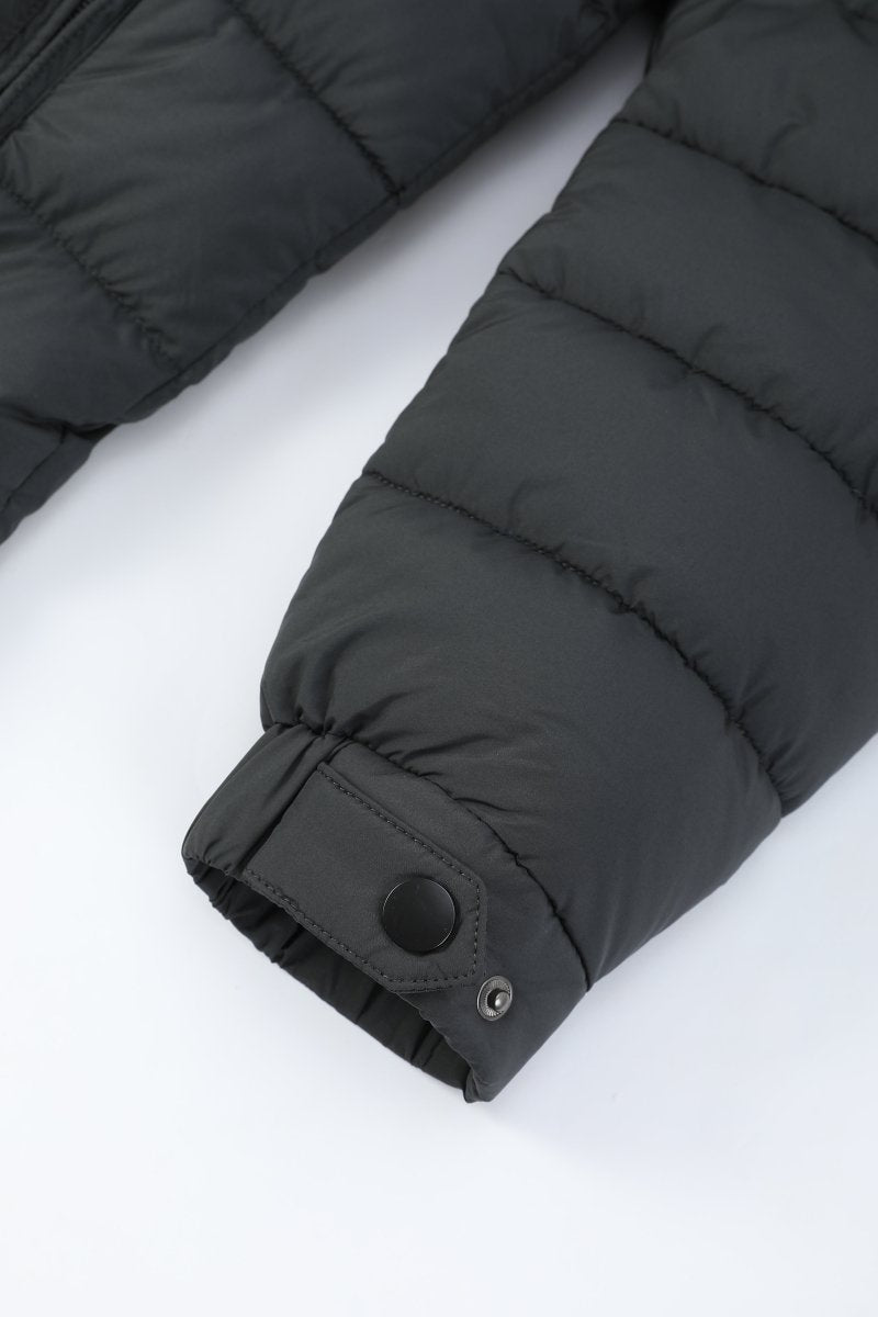 Doudoune chauffante gris foncé homme JAMES