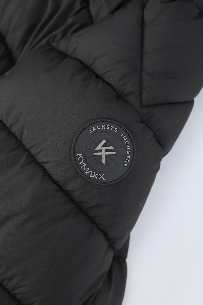 Doudoune chauffante noir homme JAMES
