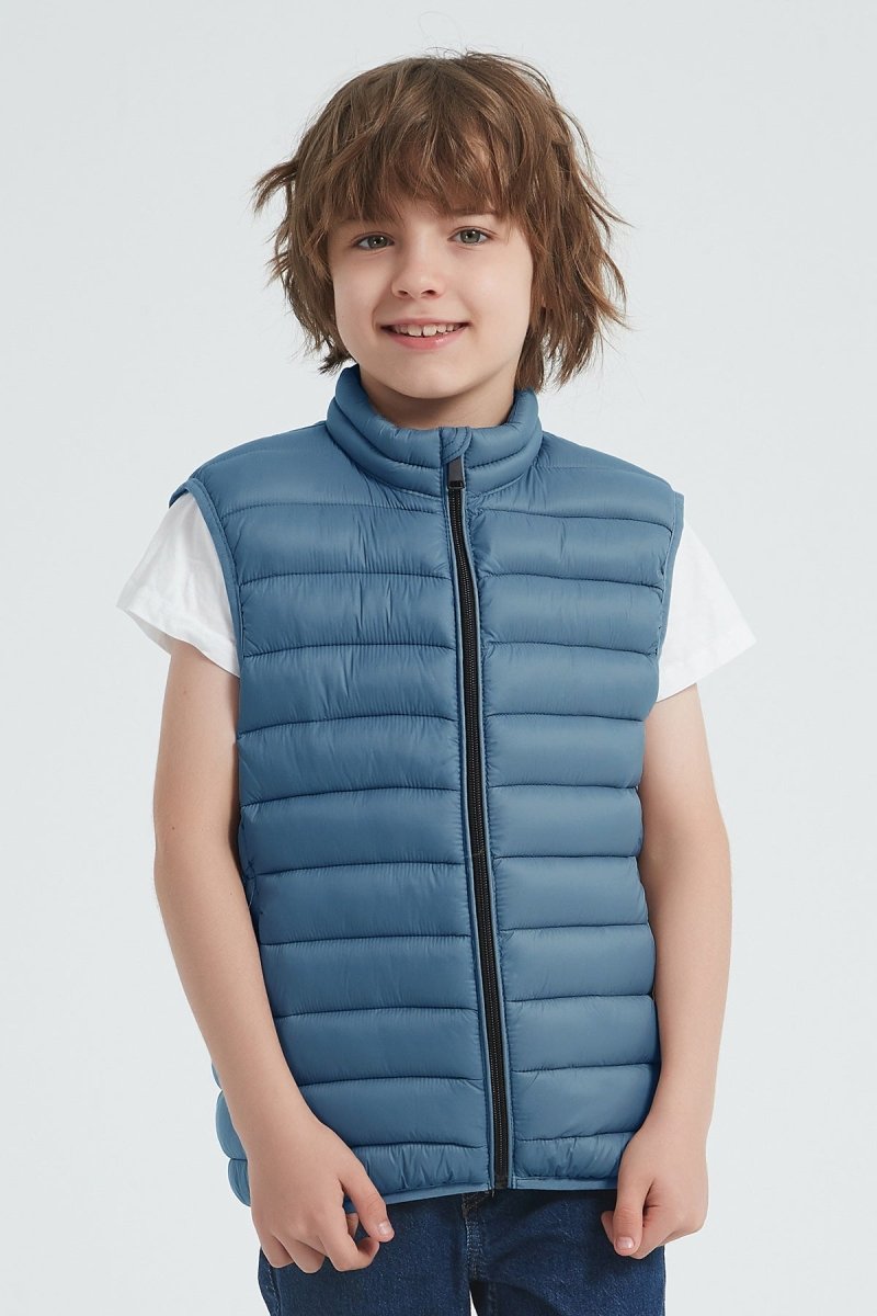 Doudoune Gilet bleu charron homme KAYSER