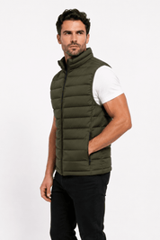 Doudoune gilet kaki KAYSER