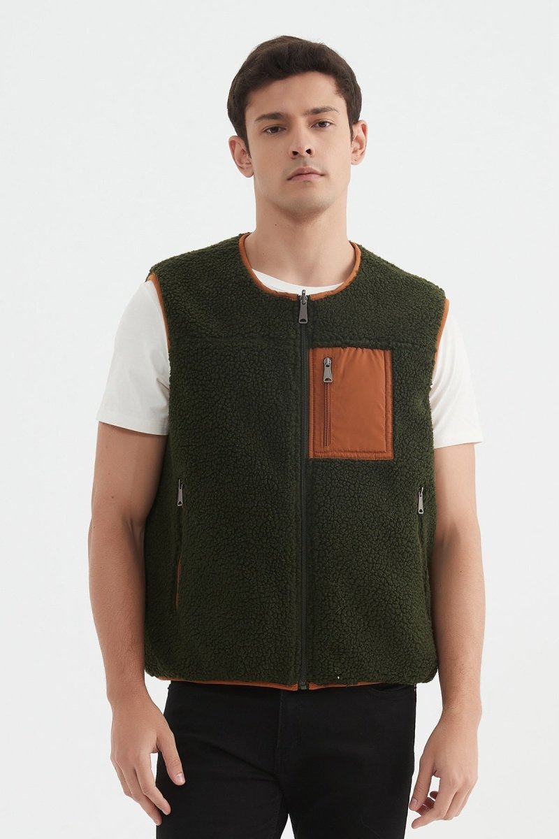 Doudoune gilet réversible AYDEN