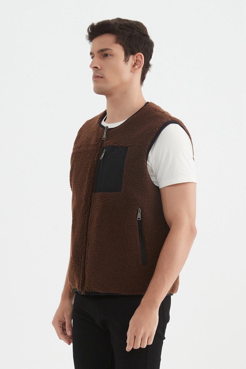 Doudoune gilet réversible AYDEN