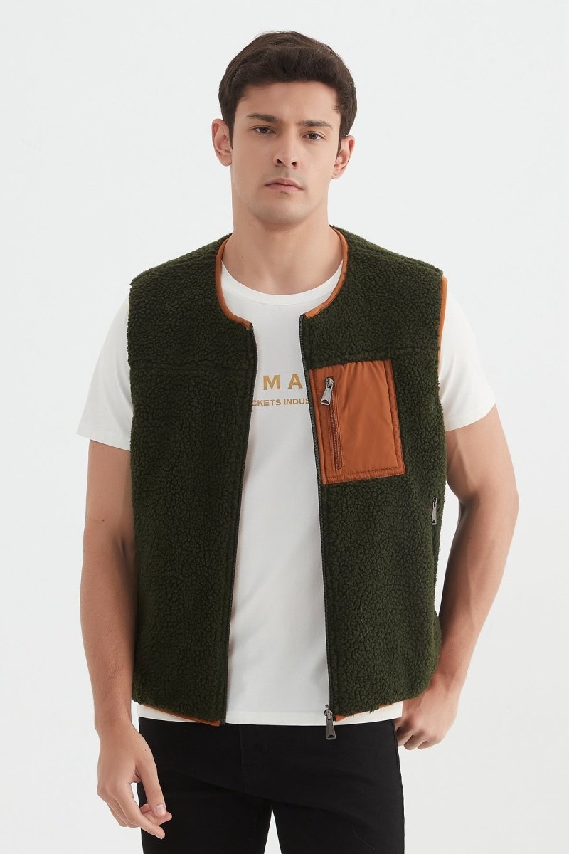 Doudoune gilet réversible AYDEN