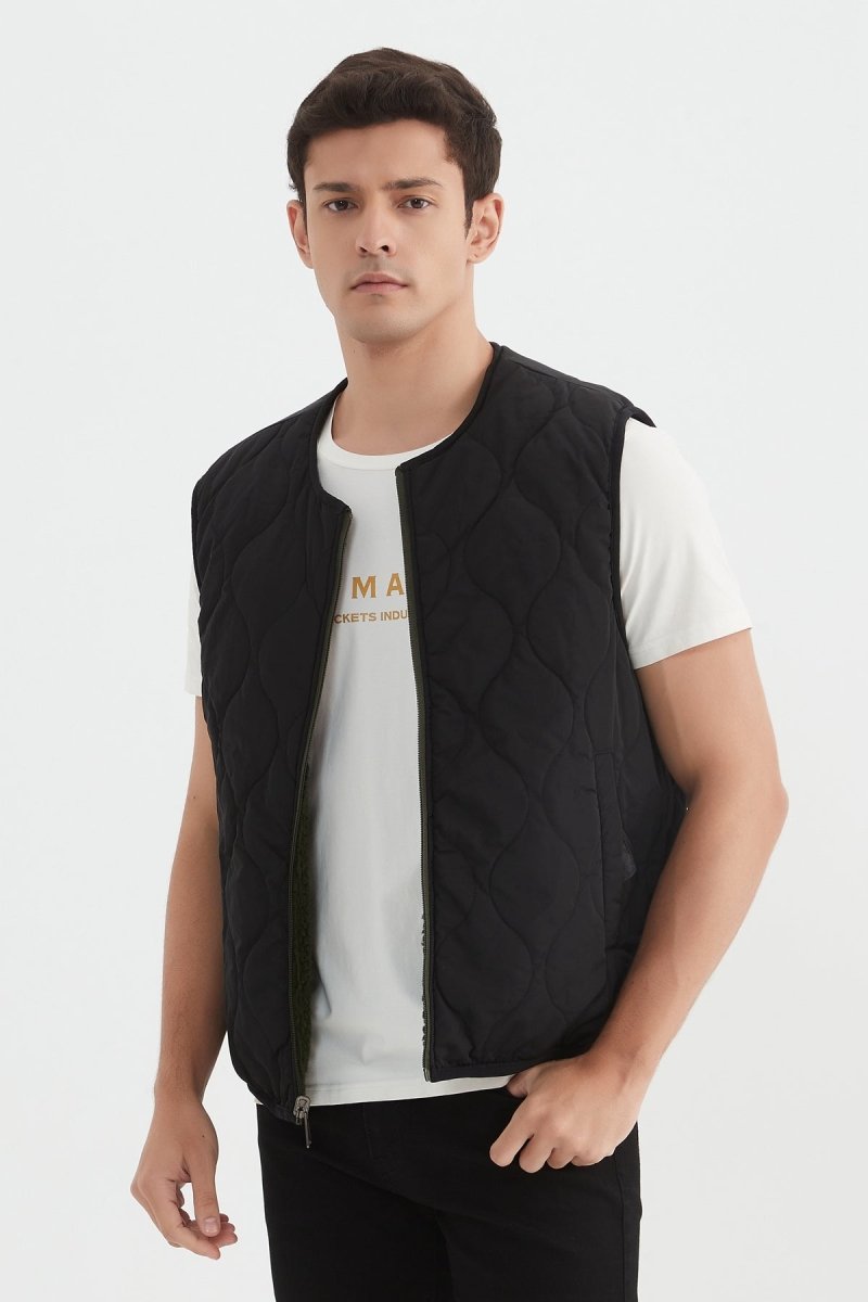 Doudoune gilet réversible AYDEN