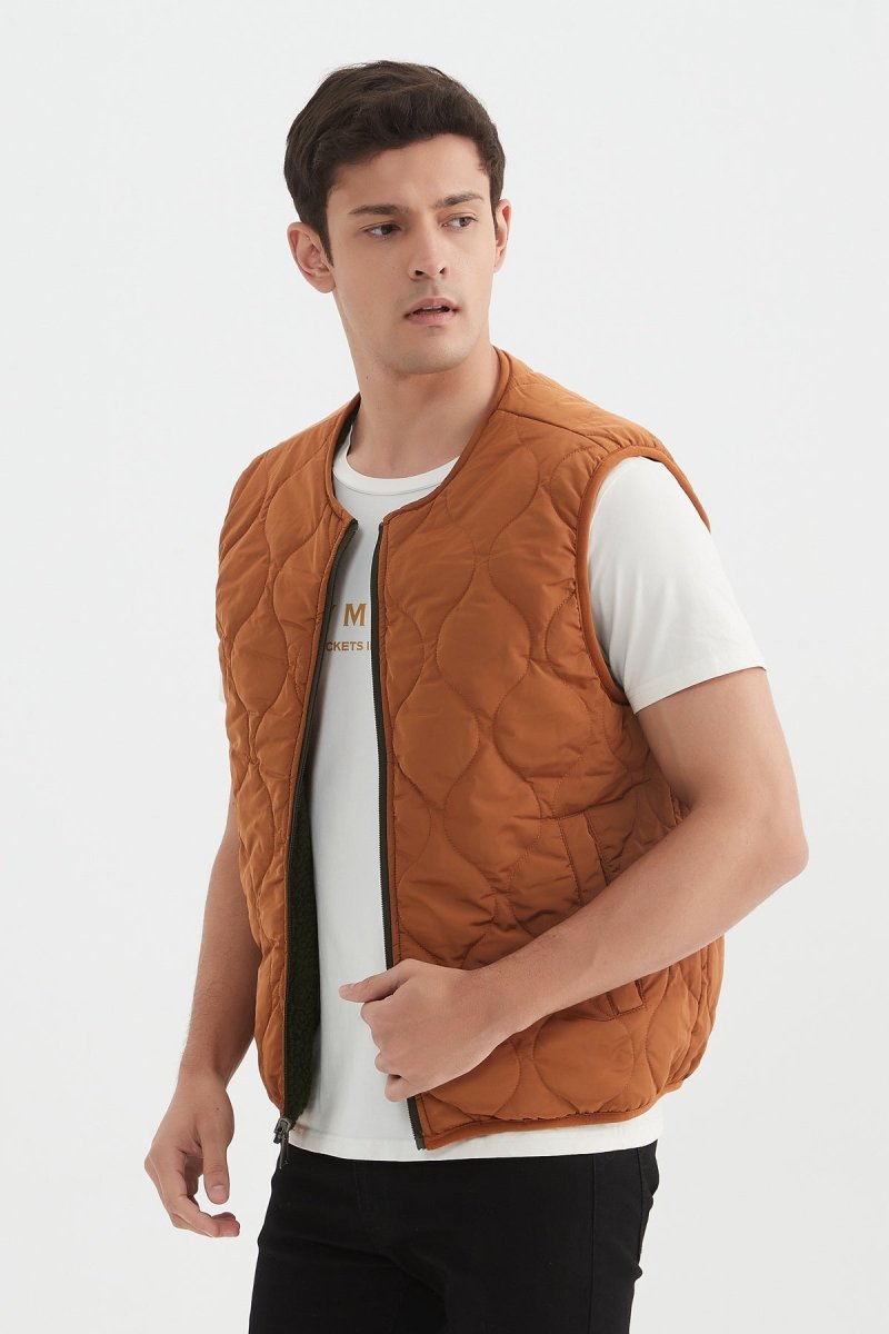 Doudoune gilet réversible AYDEN