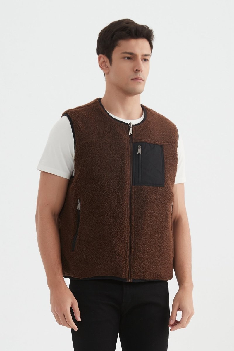 Doudoune gilet réversible AYDEN