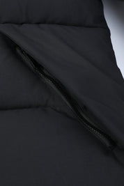 Doudoune longue noire matelassée SMART