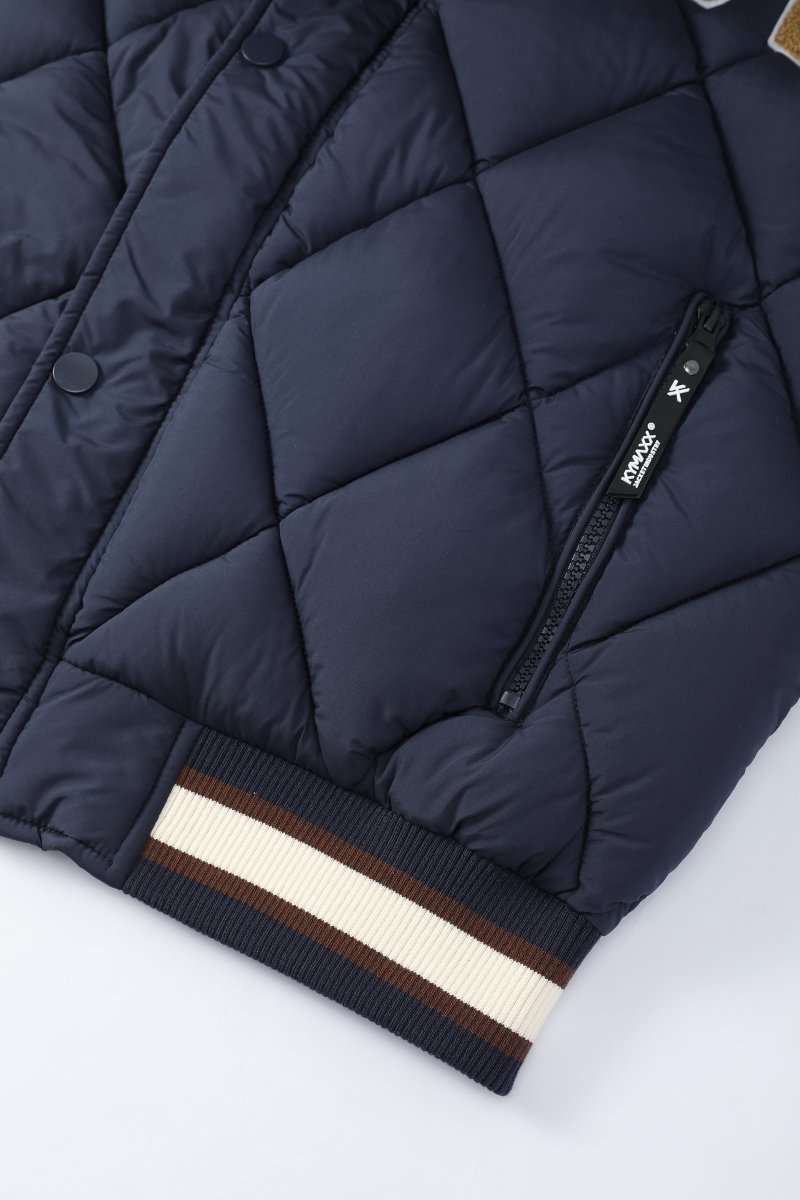 Doudoune matelassée bleu foncé CROSS